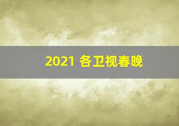 2021 各卫视春晚